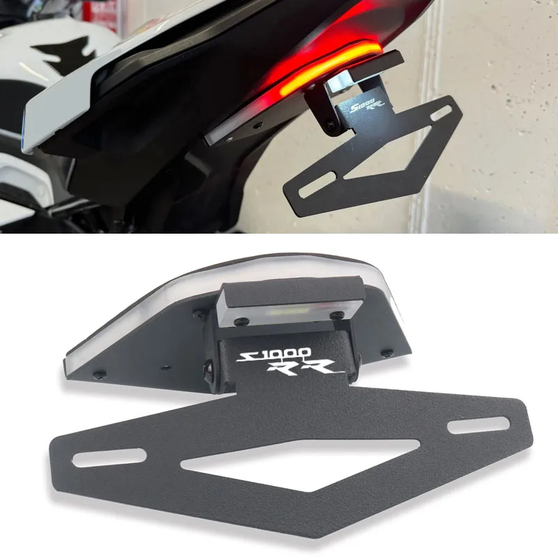 Motorcycle Rear Tail Tidy Brake Taillight Turn Signals Lamp License Plate Bracket For S1000RR S1000 RR 2020-2022 S1000R 2021-22