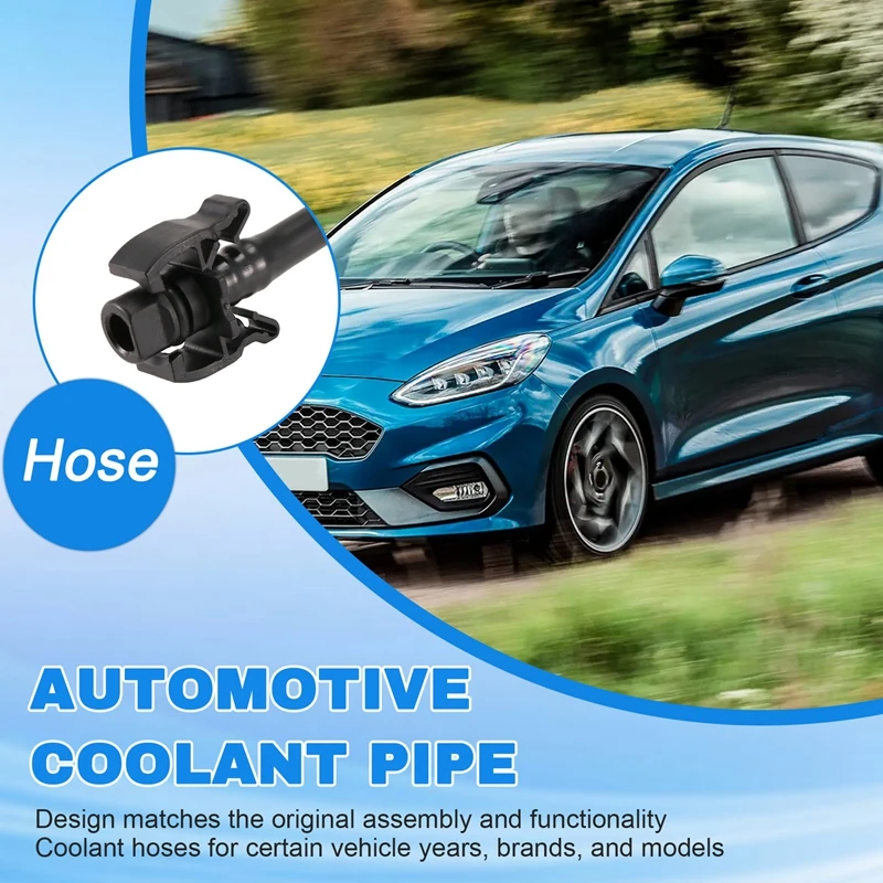 Car Engine Radiator Coolant Hose Pipe Reservoir Tank Hose 8V2Z-8B081-B For Ford Fiesta 2011-2019 Car Accessories