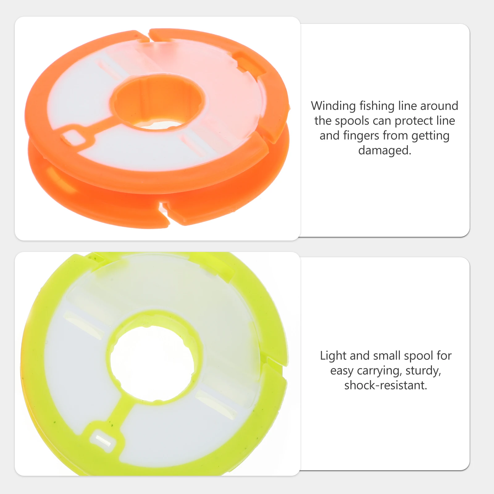 

Anti-Shock Silicone Main Line Box Fishing Line Winding Board Storage Spool Organizer Portable Tackle Container Angling Gear Tool
