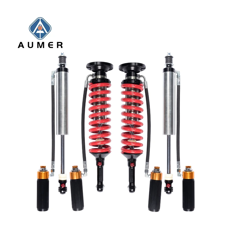 

Aumer 4wd Offroad Rebound и двухскоростная демпфирующая сила сжатия. Дистанционный резервуар Coilover Амортизатор для Tundra