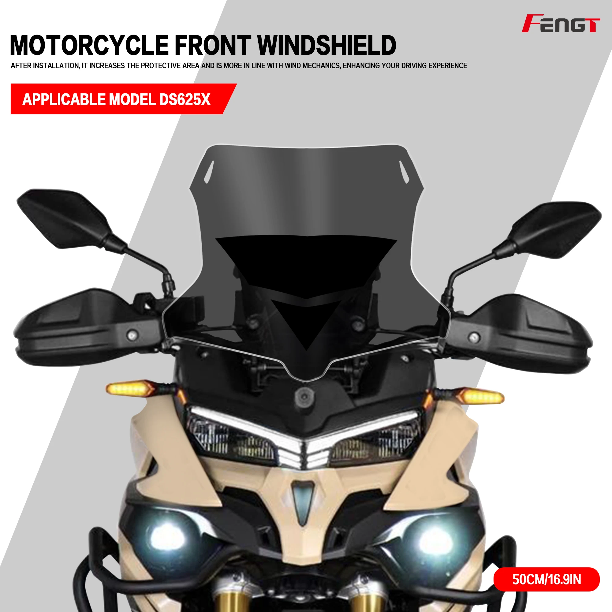 

Лобовое стекло DSX625 DS625X для LONCIN VOGE DS 625X DSX625 625DSX, аксессуары для мотоциклов, дефлекторы лобового стекла