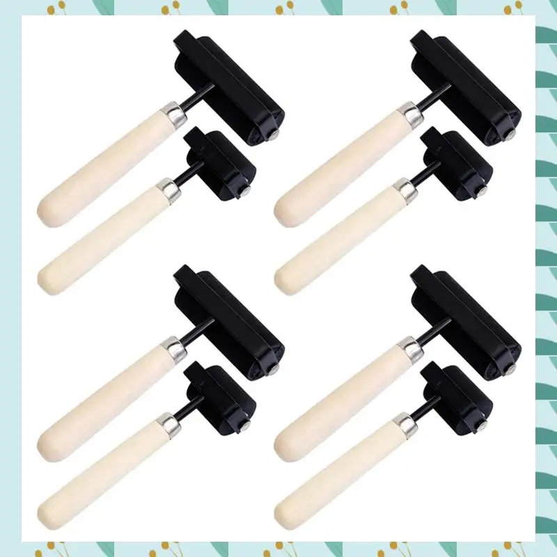 

A71P 1,5-дюймовый и 3-дюймовый жесткий резиновый валик с тяжелой стальной рамой, инструменты для рукоделия, 12 шт.