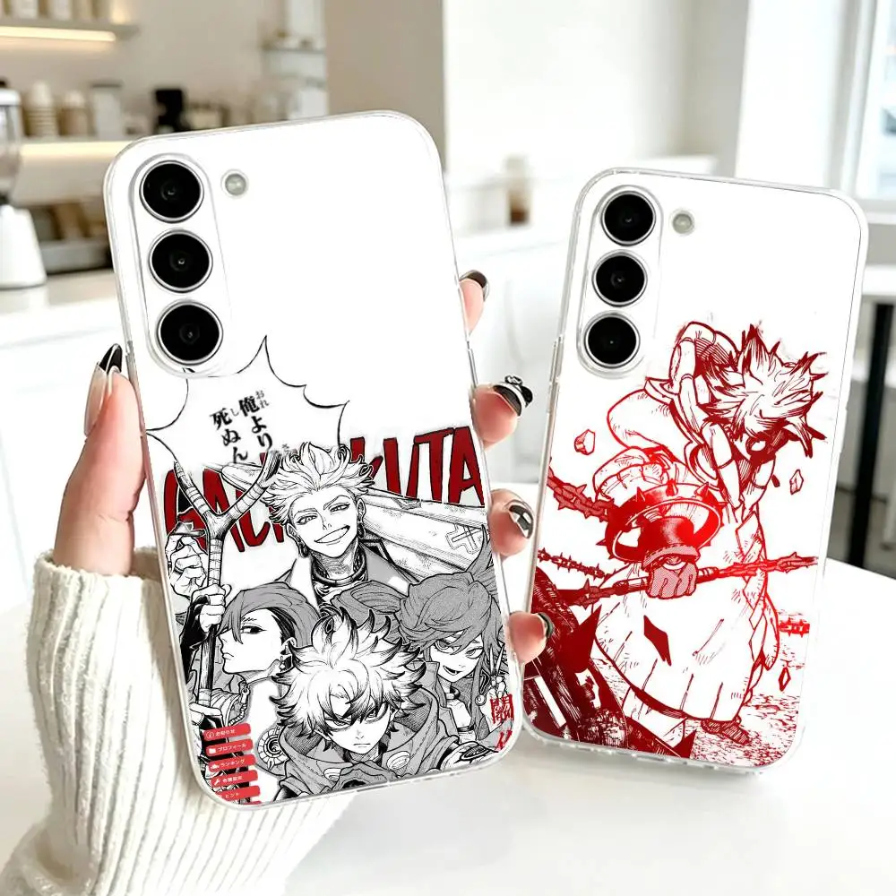 Anime G-Gachiakuta Phone Case For SamsungA10,12,20,21S,30,31,40,50,51,52,70,71 Transparent Cover