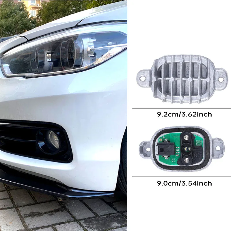 2pcs LED Front Headlight Ballast Control DRL Module Set For BMW 1Series F20 F21 Daytime Running Light Control Module Accessories