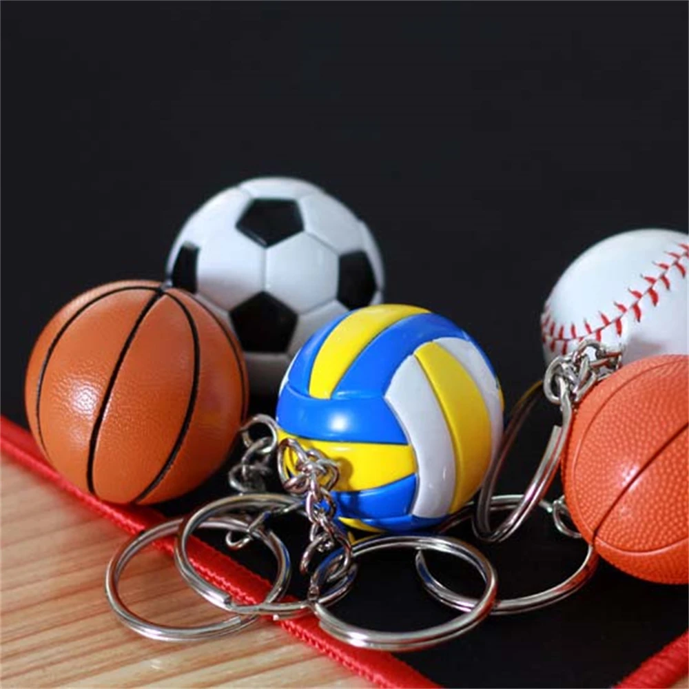 Porte-clés de baseball amusant spécial, porte-clés de football, porte-clés boule, porte-clés pendentif sac, accessoires de voiture