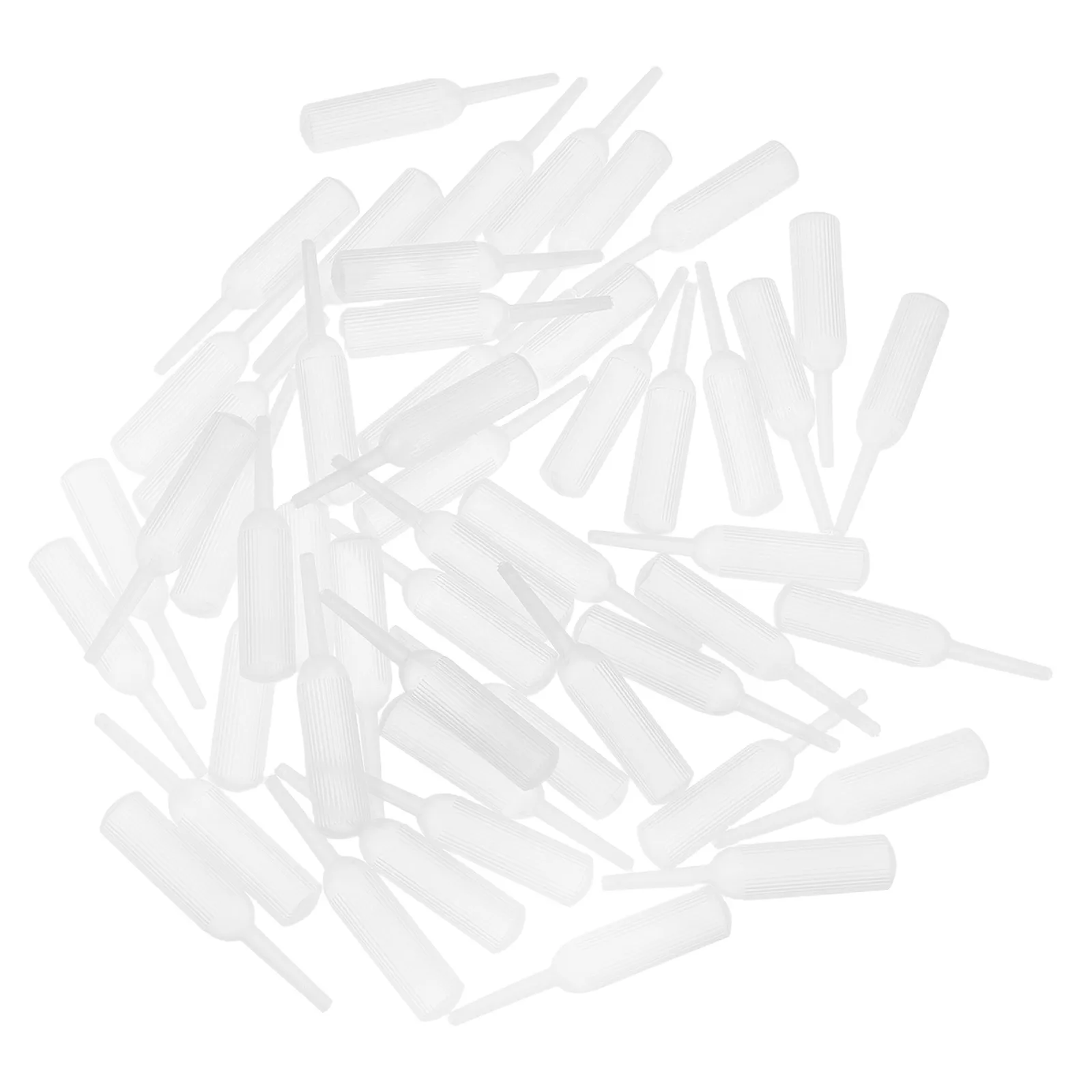 50pcs Dropper Mini Plastic Pipettes Precise Control Portable Travel Oil Dispenser Packaging Material Tiny Sample