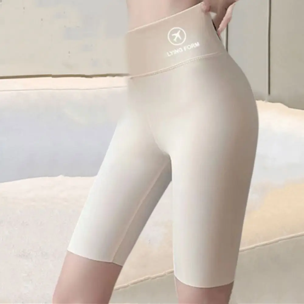 

Seamless Tight Hip Lift Yoga Shorts Elastic Breathable Tummy Control Women Leggings Shapewear Slimming Biker Shorts Jogging