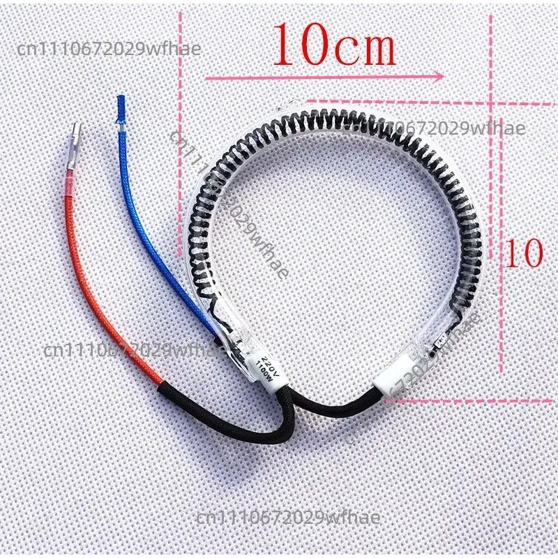 Oven heating  Air fryer heating  Light wave furnace heater Burning universal halogen lamp tube Electric  tube fittings