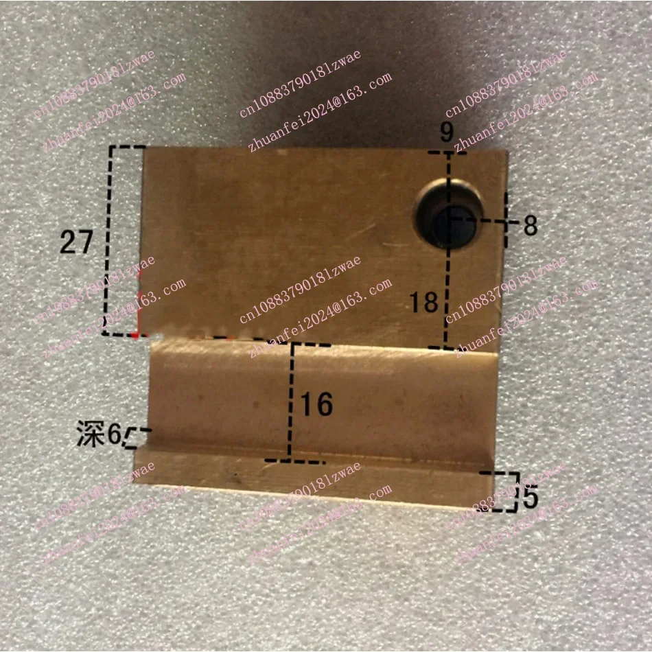 CD6140A Middle Pallet Screw Copper Nut CD6240A Middle Screw CD6150A  Lathe Part