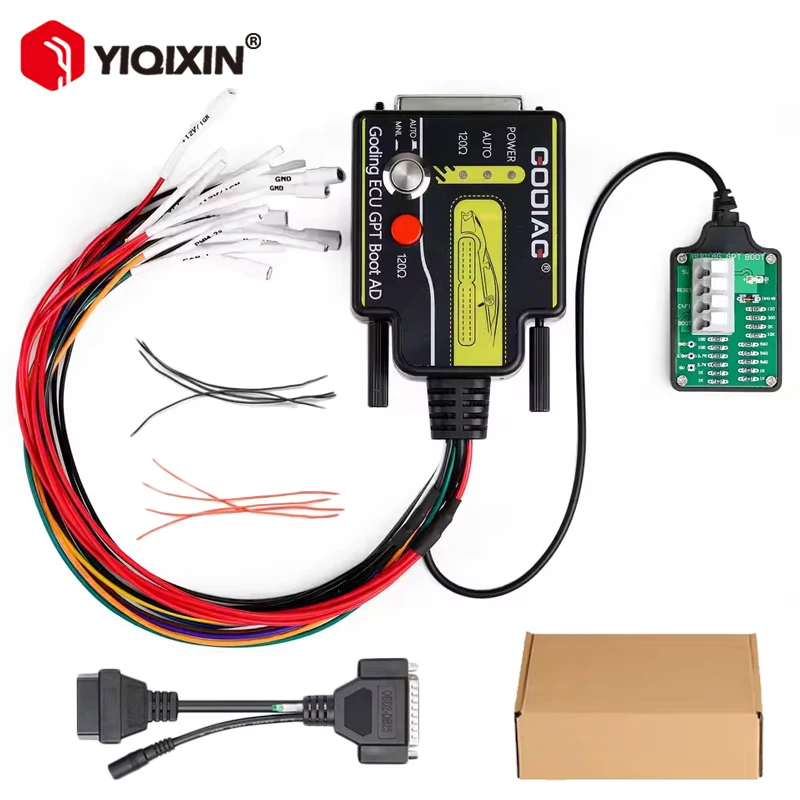ECU GPT Boot Connector OBD2 ECU Diagnose Read Write Adapter Work With Openport GT100 For J2534 PCMFlash FoxFlash FC200 Protocol