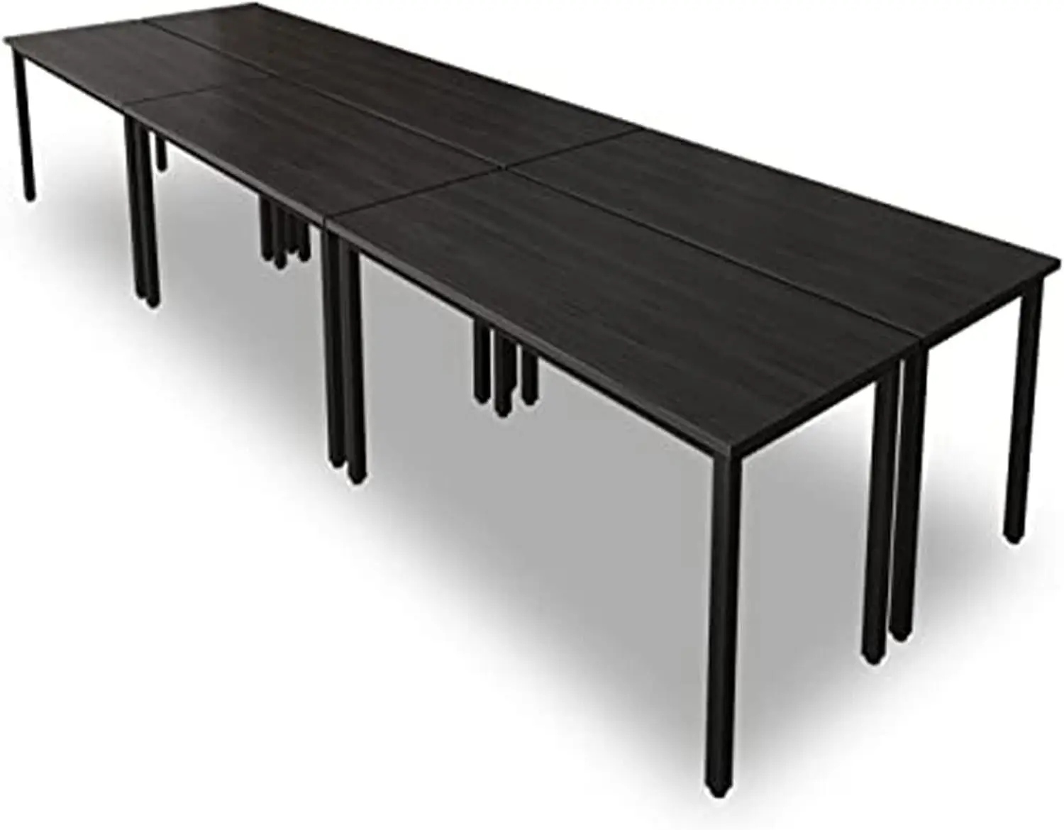 Bonzy Home Conference Tables 12Ft Office Computer Desk For Meeting Room Study Writing Printer Table Save Space Design For 14