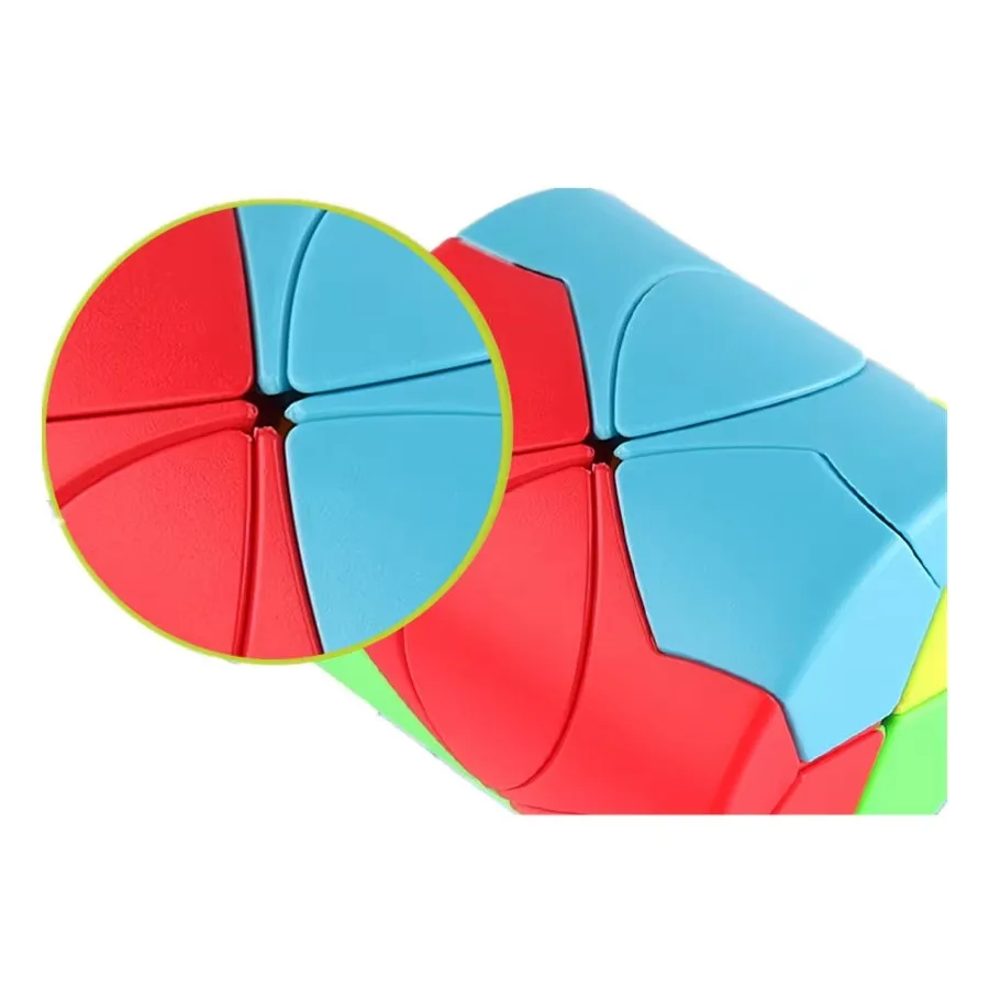 Fanxin 3x3 Cube Cylindrical Barrel Strange-Shape Cubo Magico Speed Cube Professional Puzzle Toys For Children Kids Gift Toy