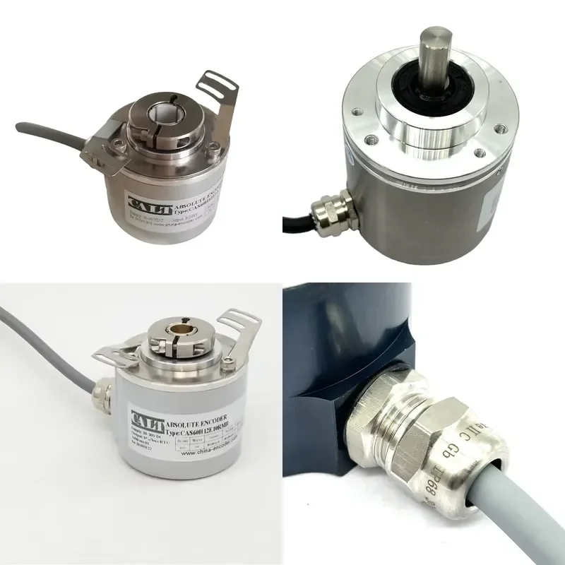 13 bit 60mm single-turn rotary encoder SSI /4-20mA/ MODBUS /canopen/parallel/RS422/RS485/0-10V/0-5V