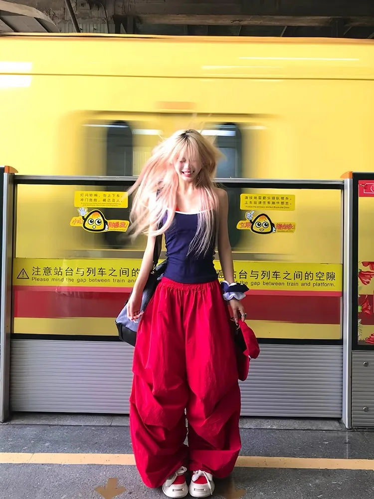 بنطال ذو قصة أرجل واسعة أصفر للنساء للخريف حراري مستقيم مناسب ريترو فيبي سهل العناية بالحضرية ملابس نهارية احترافية مضادة للتجاعيد مرنة OL