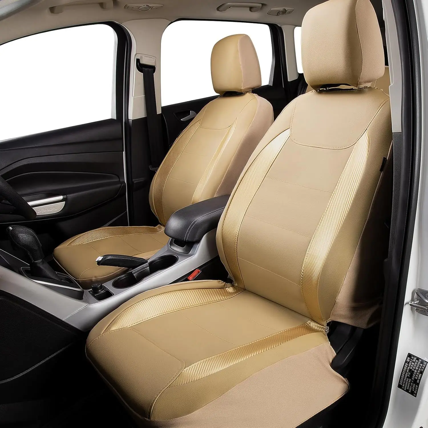 Universal 7 Colors Car New 5 Seats Cover Auto Car Seat Covers Ployester Cushion Full Set Front Rear For Sedans Seat Covers AT MT
