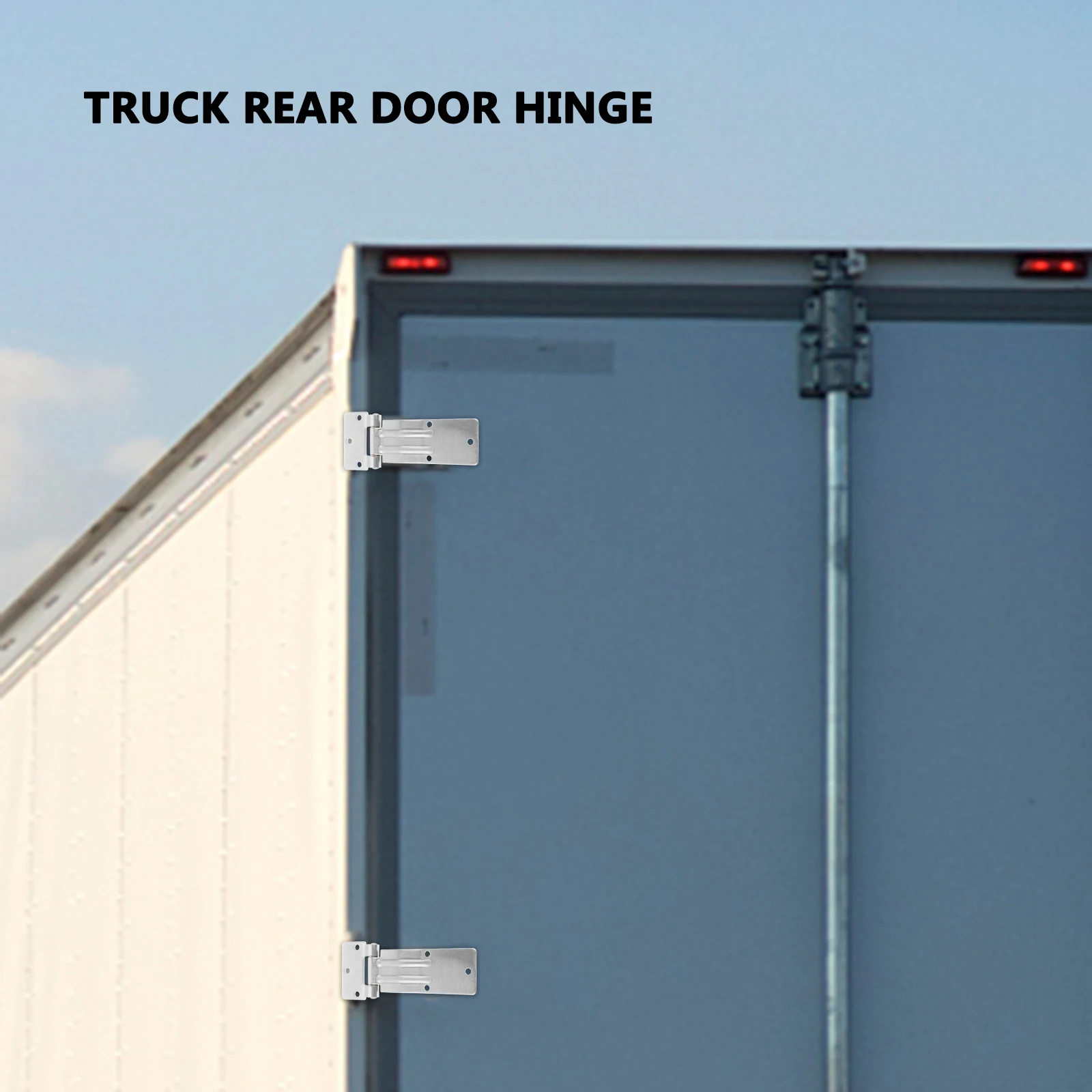 

Carriage Hinges 210mm Silver Galvanized Iron Folding Heavy Duty Durable Trucks Carriage Door Hardware RV Accessories