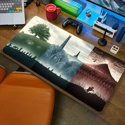 Movie The Lord Of The Rings Mousepad Computer Office Game Table Mats XXL Rubber Anti-slip Gaming Keyboard Long Desk Pads