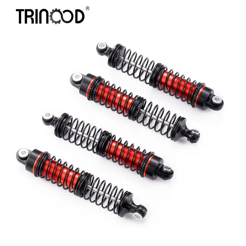 

TRINOOD Aluminum Alloy Green/Blue/Red Front & Rear Shock Absorbers for 1/18 LaTrax Teton Desert Prerunner RC Car Upgrade