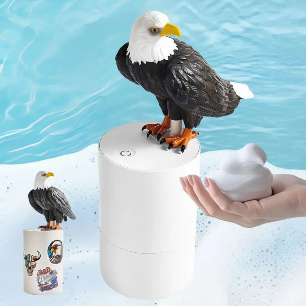 Automatic Dove Foam Dispenser Smart Touchless Induction Hand Washer Battery Operated Bathroom Kitchen Sanitizer