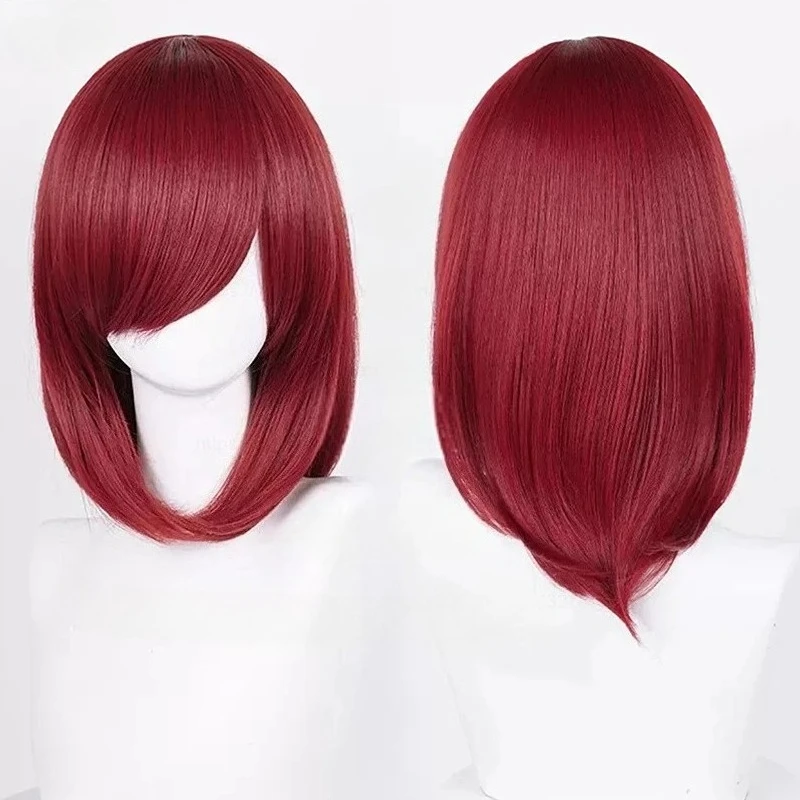 Anime 40cm Medium Basic Bang Blond Wig