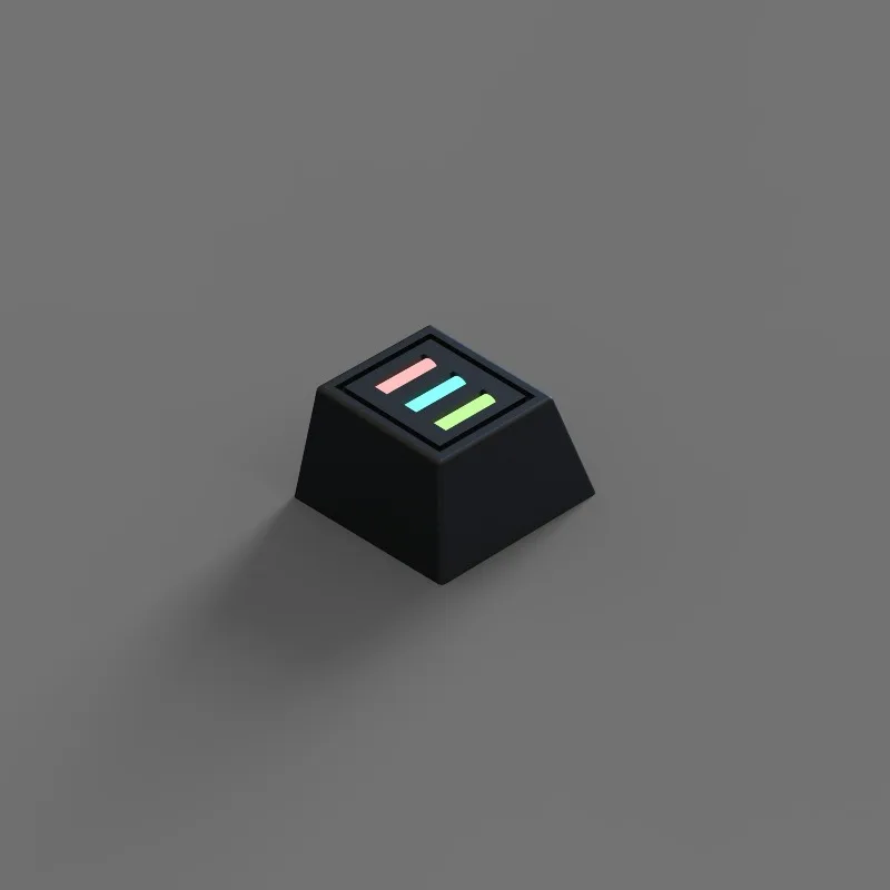 

Light-emitting Tube Theme Keycaps Customization Cross Switch Applicable Keyboard Cap for Mechanical Keyboard Accessories Gifts