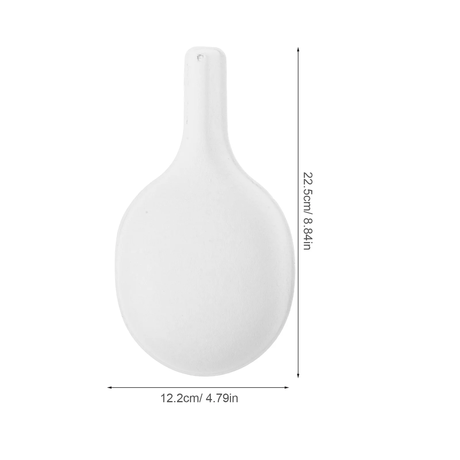 10pcs Blank Paper Spoon Craft Kit For Diy Painting Projects Art Supplies Decorative Unpainted Spoons Handicraft