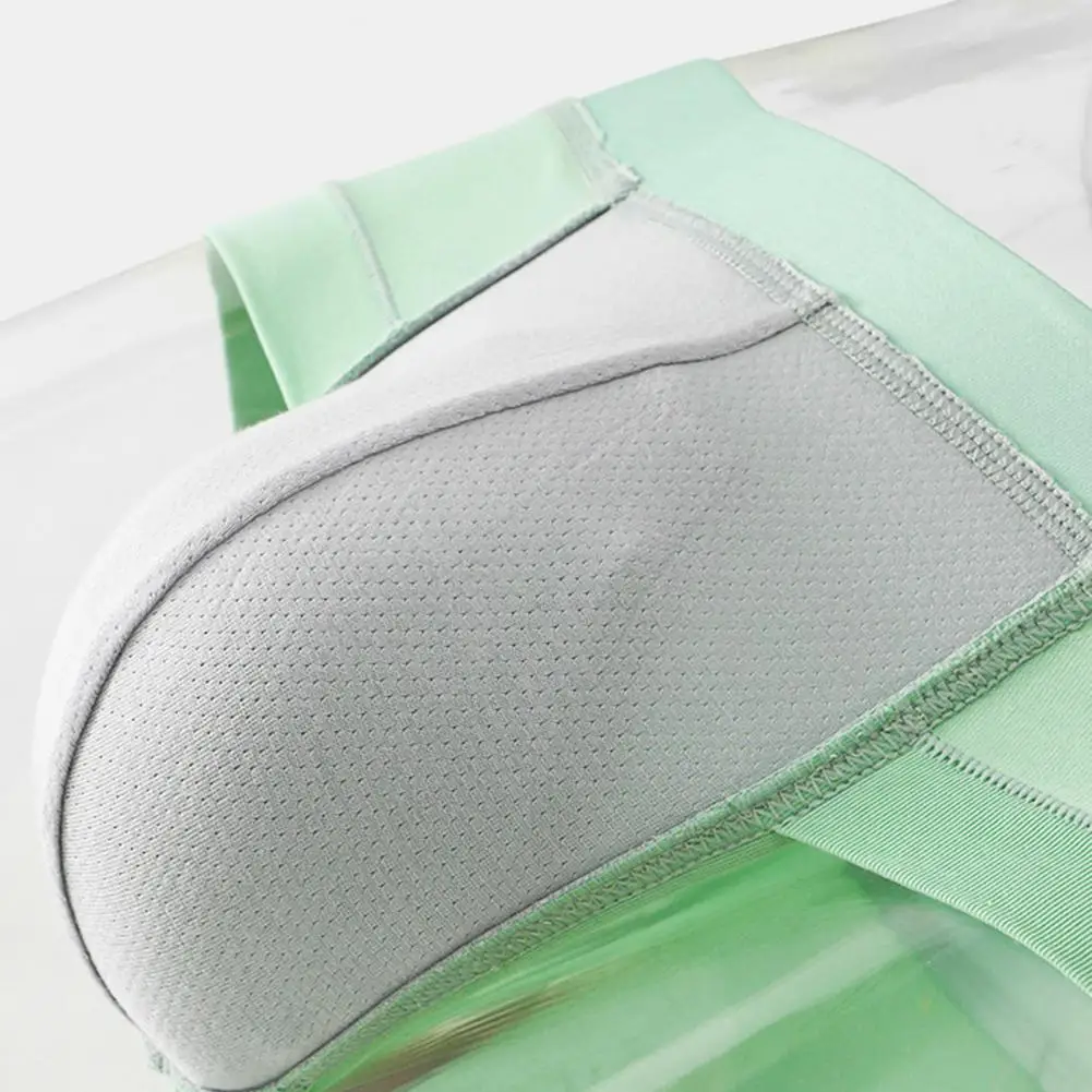 2025 M-3XL الرجال سليم صالح الملابس الداخلية منخفضة الارتفاع بلون ملخصات كبيرة U-محدب تصميم مطاطا حزام تنفس مثير سراويل