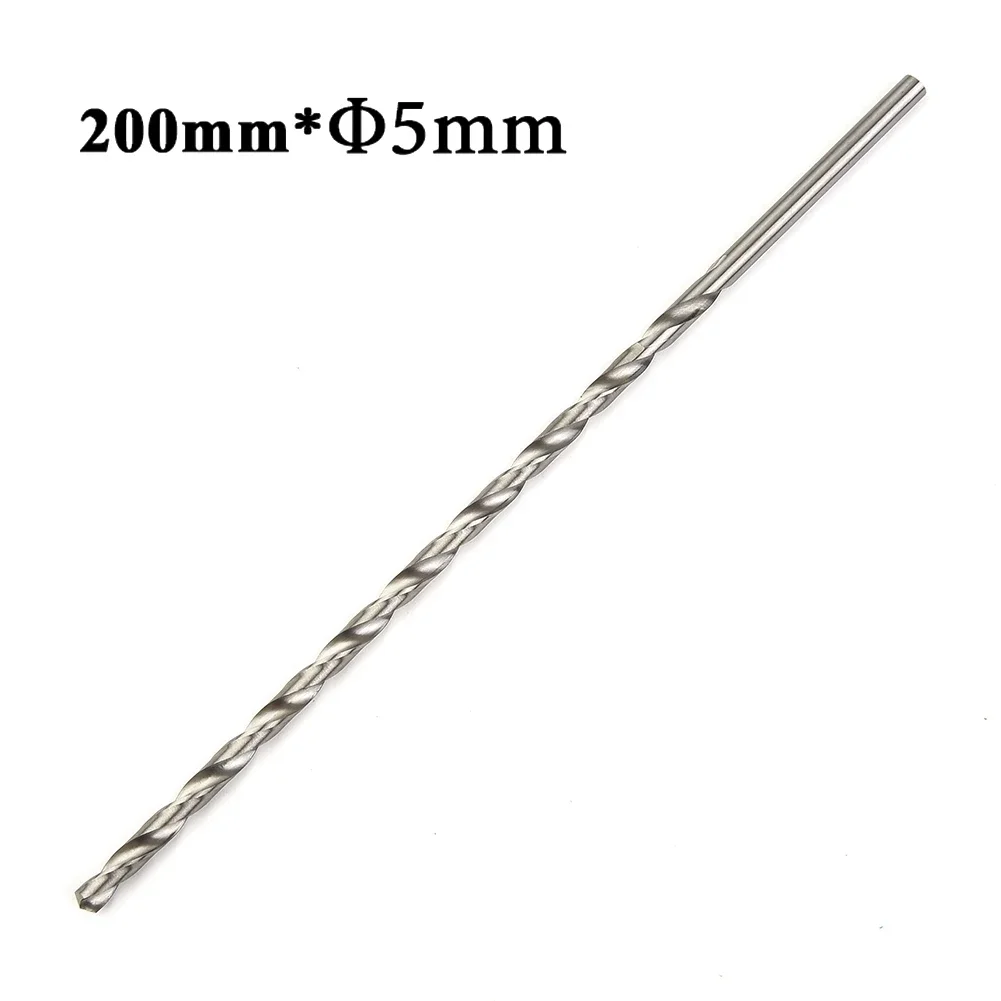 1pc HSS Wood Long Drill Bit 2-6mm Holesaw Hole SawCutter Drilling For Wood Steel Cutting Drilling Tools 160/200/250/300mm