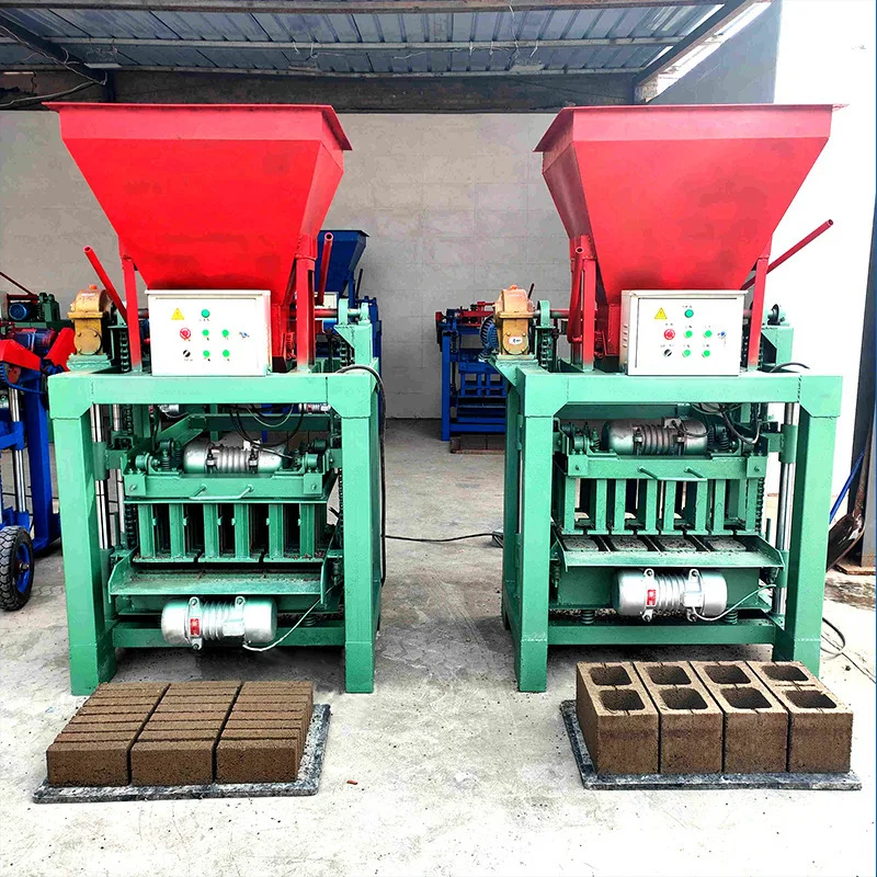 Convenient Brick Making Machine Small Non Burning Cement Hollow Machine River Slope Protection Brick Machine