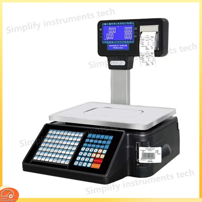 New Arrival Dual Function Label and Receipt Printer with 30kg 15kg Weight Capacity Thermal Barcode Printer for Shipping