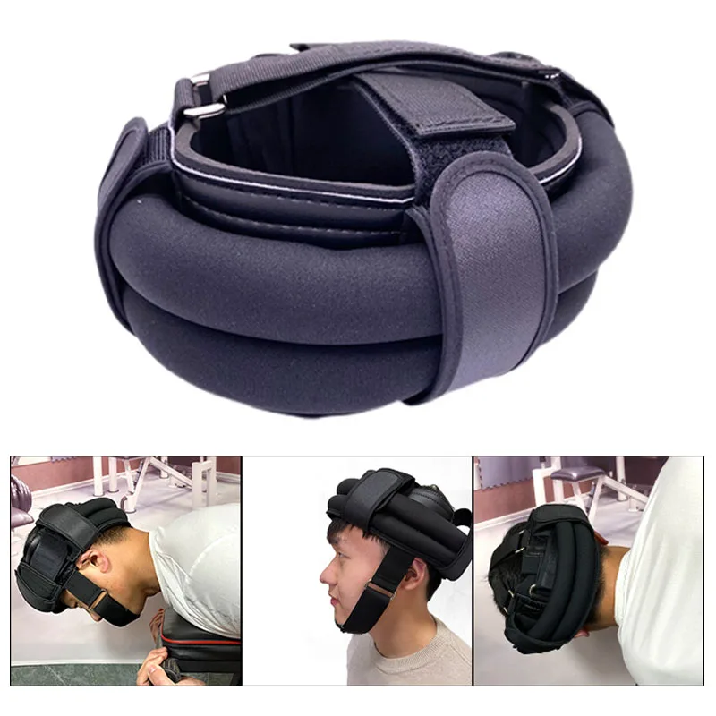 

Head Neck Cervical Vertebra Power Strength Muscles Training Weighted Caps with Sandbag Neck Muscle Trainer Weights Exercise Cap