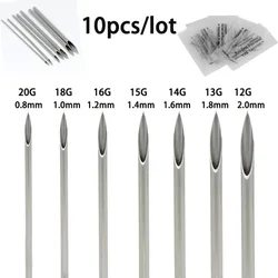 Tool Tattoo Needles Sterilized Belly Piercing Tool Body Piercing Tool Nose Piercing Tool Lip Piercing Tool Disposable