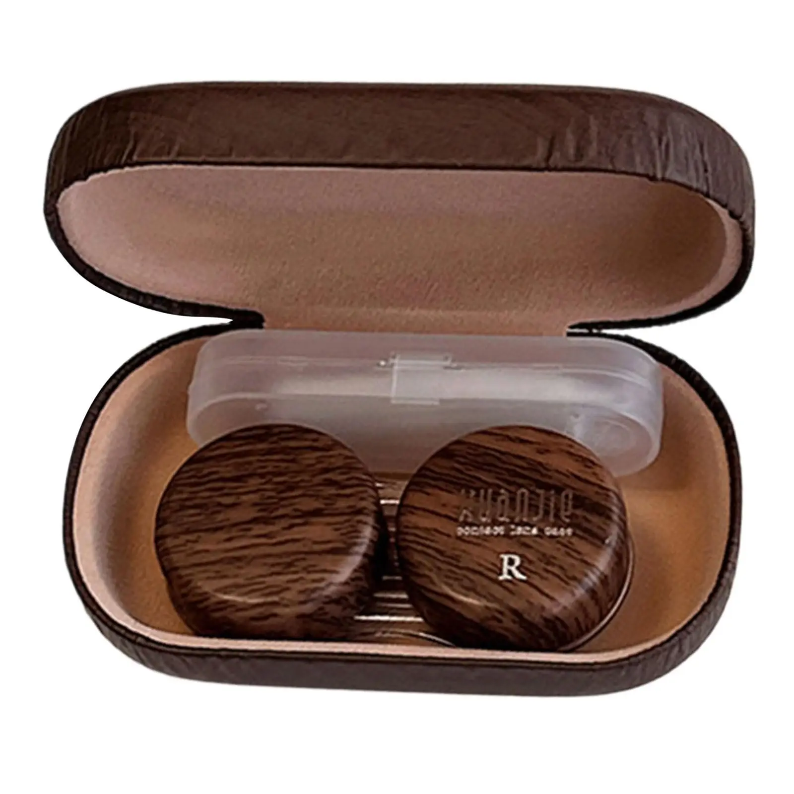 Application Tool Storage Case Hard Contact Lens Care Case Portable Lens Case Dual Contact Lens Storage Box For Travel Daily Bag