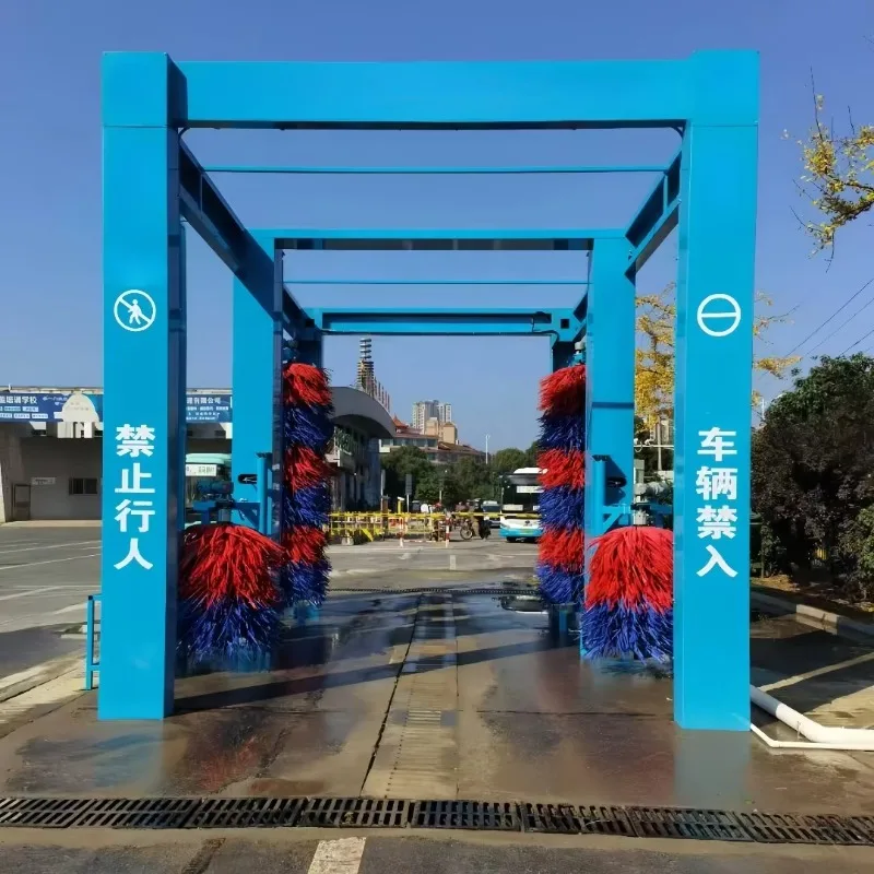 Customized Automatic High-pressure Truck Washer Tunnel Type Car Wash Machine For Buses Automatic Drive Through Car Wash Machine