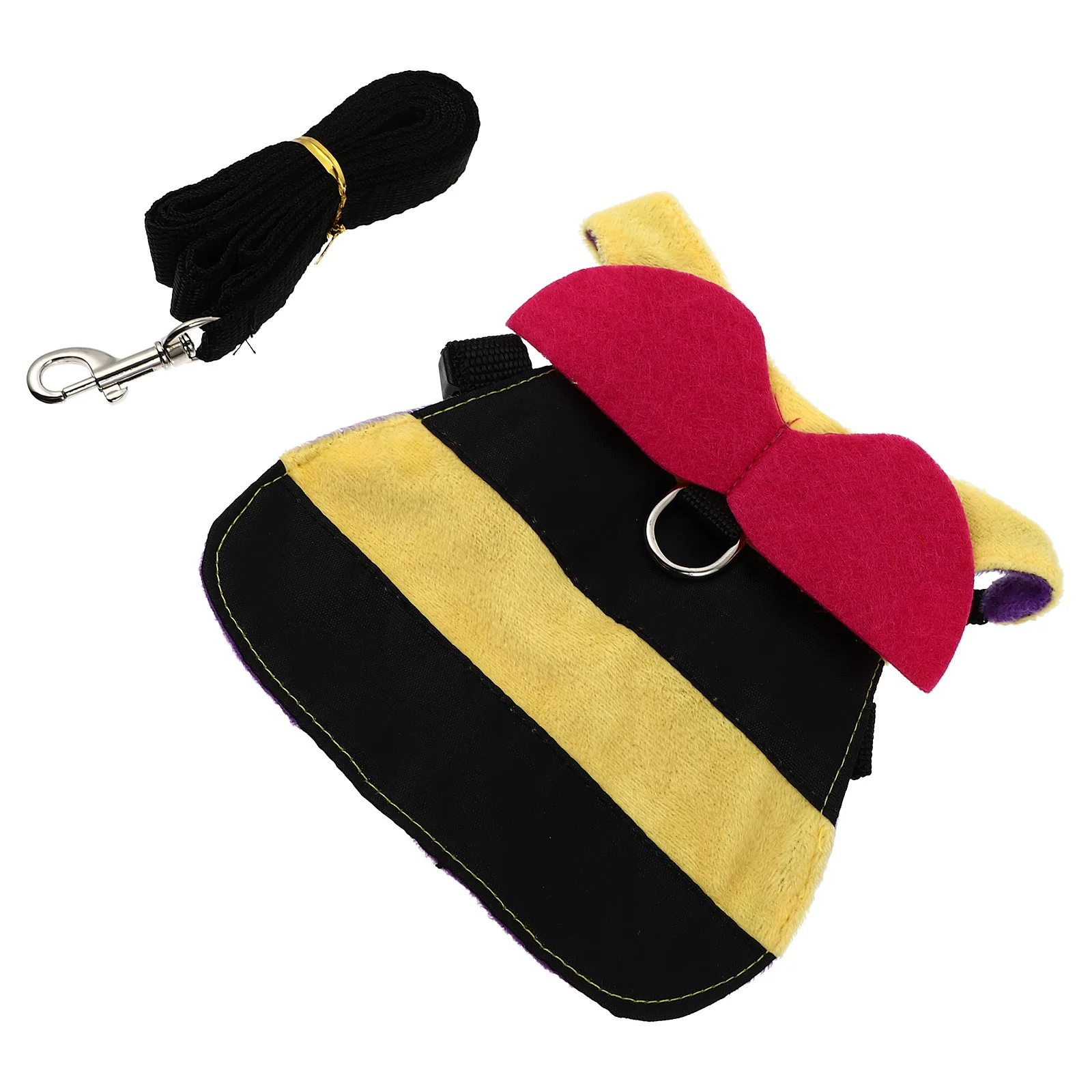 

1Set Rabbit Harness Vest Leash Durable Lightweight Small Pet Costume for Walking Photography Pet Supplies Bunny Vest and Leash