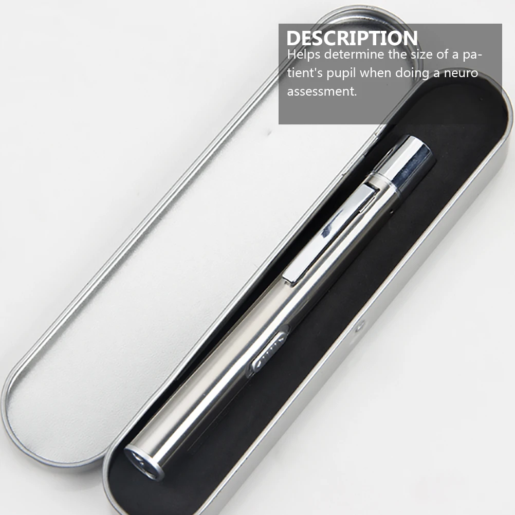 

2 Pcs Light Medical Flashlight Rechargeable Pen Electric Torch Waterproof