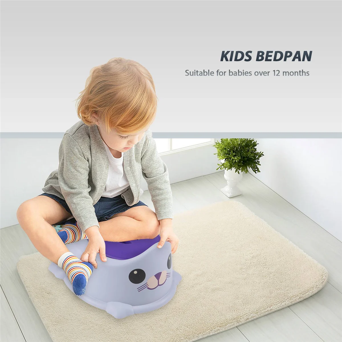 Baby Töpfchen Trainings sitz mit Rückenlehne tragbaren Topf für Kinder Baby Toilette niedlichen Töpfchen Hocker für Jungen-lila