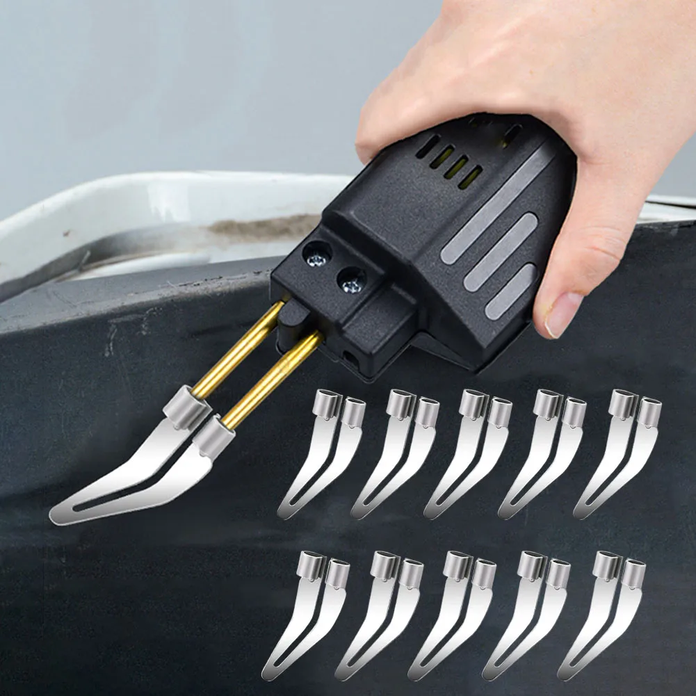 

10pcs Smooth Head Adjustable Soldering Repair Iron Smooth Head 45 Degree Elbow Design For Various Welding Tools