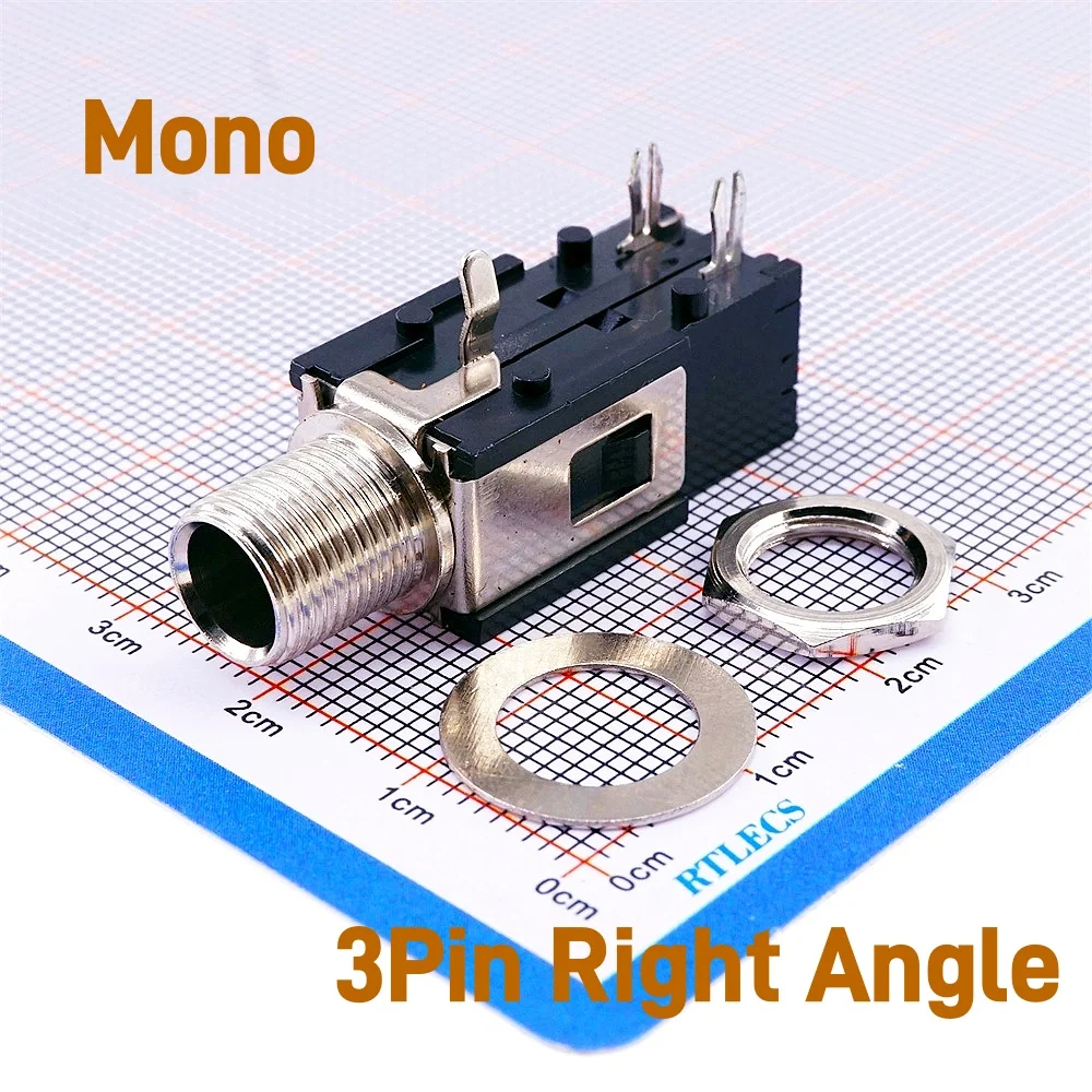 500Pcs Thread Lock Panel Mount 1/4