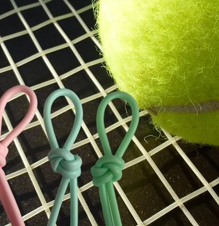 

【rrkxa】1/8Pcs Soft Silicone Tennis Racquetball Vibration Dampeners Tennis Racket Anti Vibration Knot Squash Racquet Damper