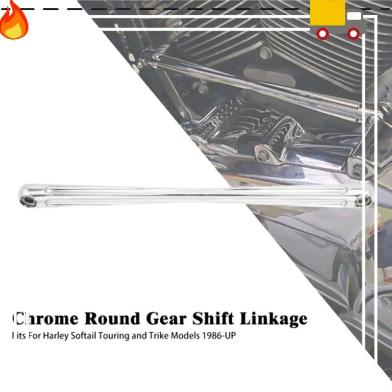 

CNC Chrome Shifter Shift Linkage Aluminum Shift Linkage Shifter Shift Linkage Fit For Touring Street Road Glide 86-Up