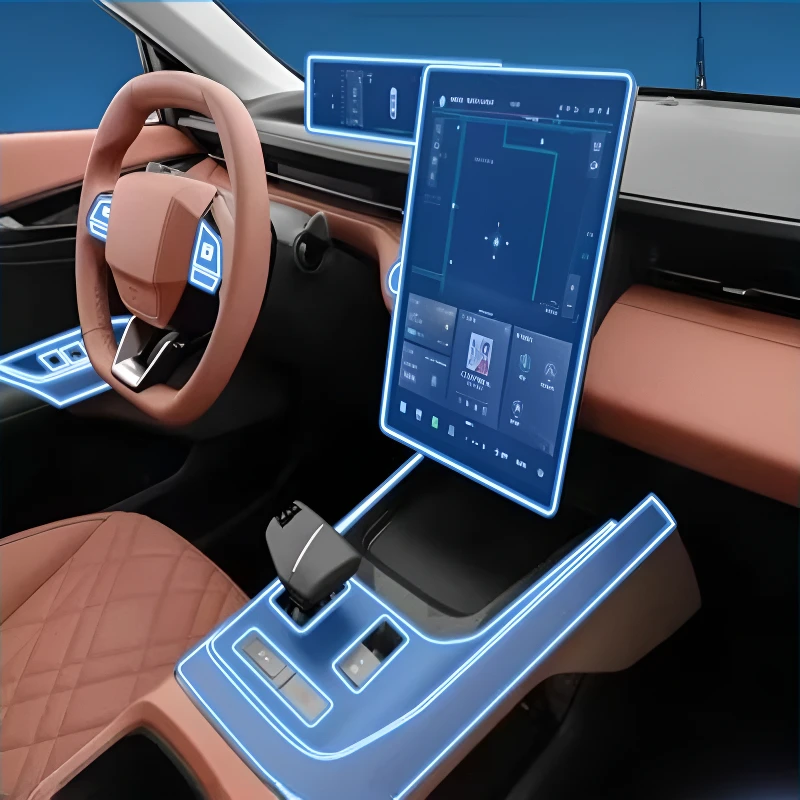 

Для Changan Eado 2024-2025 приборная панель мультимедийная навигация прозрачная защитная пленка от царапин модификация для