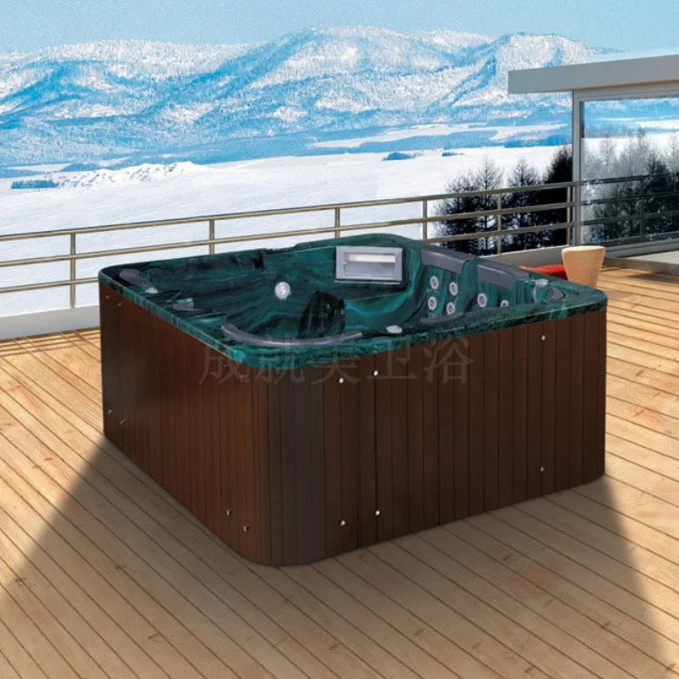 Professionelle Whirlpool-Massagebadewanne mit Hydro-Jets für Wellnesscenter, Spa und Gesundheitsclubs
