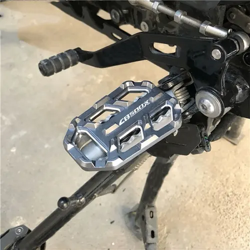 Imagen 2 del producto Accesorios para motocicleta, reposapiés de palanquilla, pedales anchos, reposapiés para HONDA CB500X CB500 X CB500 2019 2020 2021 2022 2023