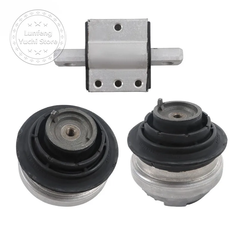 

P/N: 2122400418, 2022404917 - 3PCS Engine & Transmission Mount Kit for Mercedes-Benz C230, E320, E500, S500, CLK320