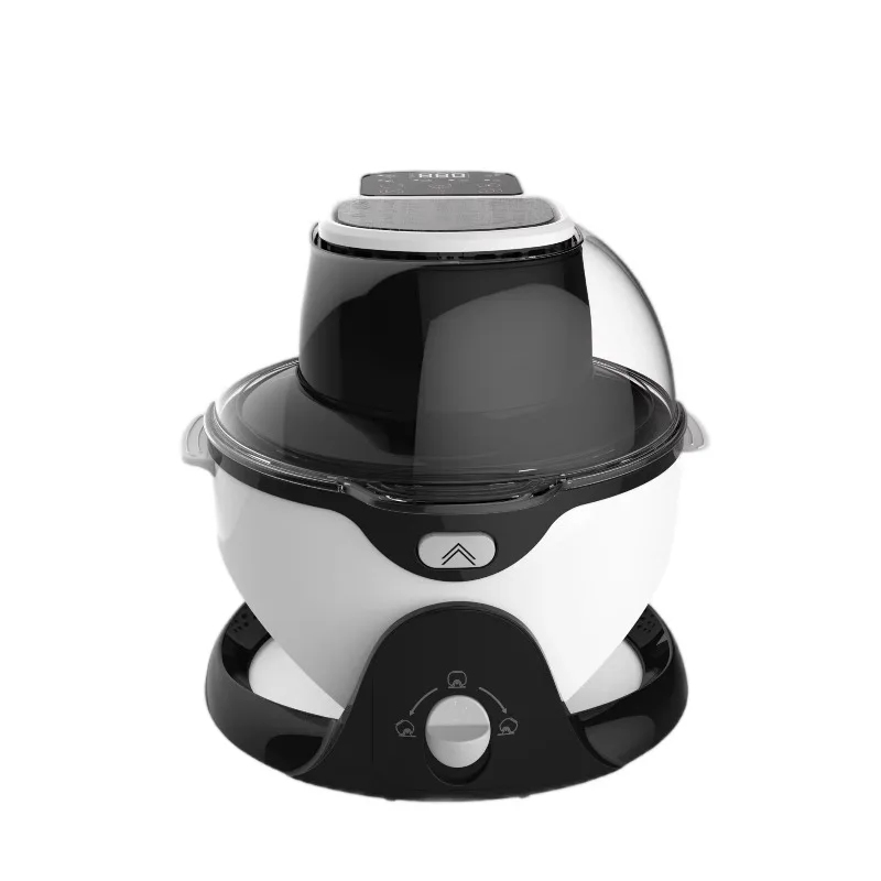 Big Capacity Rolling Air Fryer With Stir Fry / Dehydration / Grill / Roast / Grill 5 in 1 Multifunctional Luxurious Air Fryer