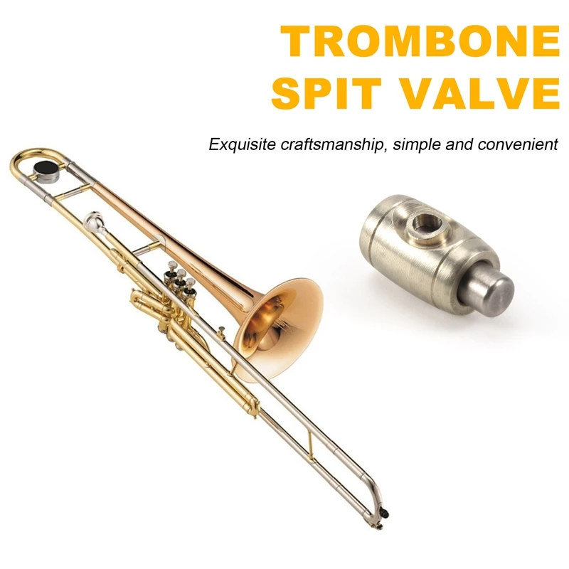 Trombone Spit Valve, Acessório chave de água para amantes do trompete, 5 pcs por conjunto