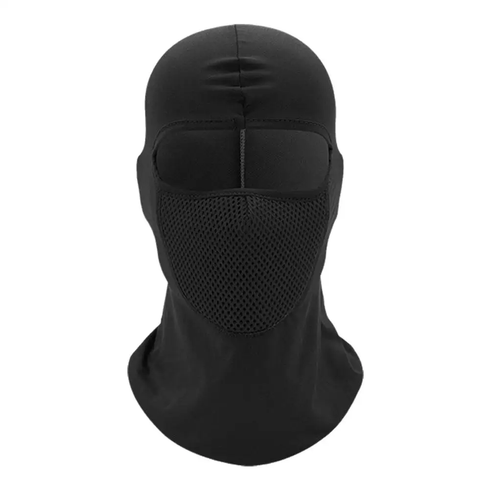 Balaclava Face Mask Summer Cooling Neck Gaiter Hiking Motorcycle Hood Men Protection Scarves Cycling Helmet Sun Z2F1