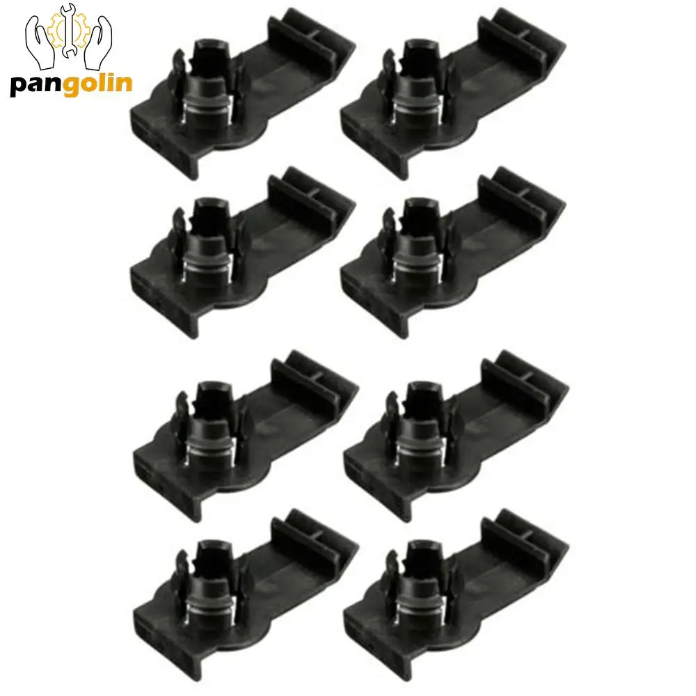 8pcs For X5 E53 3er E46 Regulator Clip Brackets Car Window Kits Durable Auto Vehicle Front Right Left Repair Bracket 51338254781