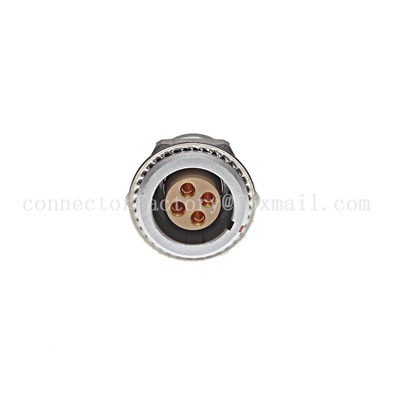 Imagem -02 - Conector de Tomada Push-pull Masculino e Feminino de Metal de Aviação Plugue de Travamento Automático Compatível com Fgg Ovo Fhg 4b 10 12 20 24 30 40 Pin 48